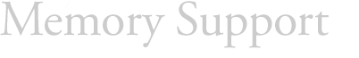 Memory Support