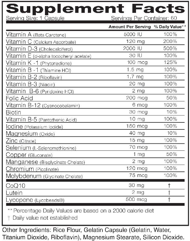 Cardiotabs Bonus Size Daily Multivitamin