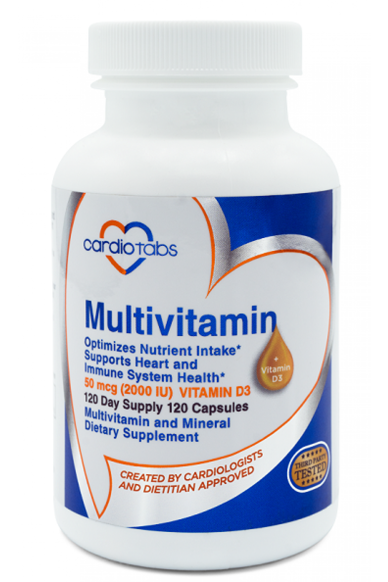 Cardiotabs Bonus Size Daily Multivitamin