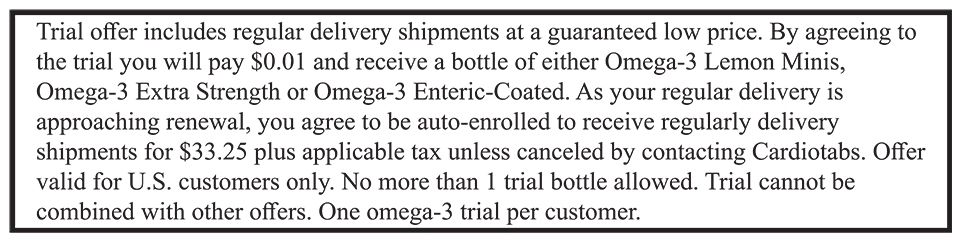 omega-3 offer language