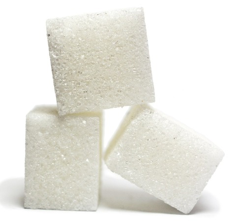 stack of sugar cubes